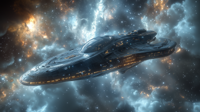 Breathtaking Space Station