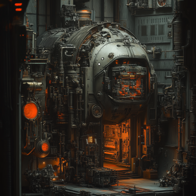 Dimly Lit Forge of the Mechanicum