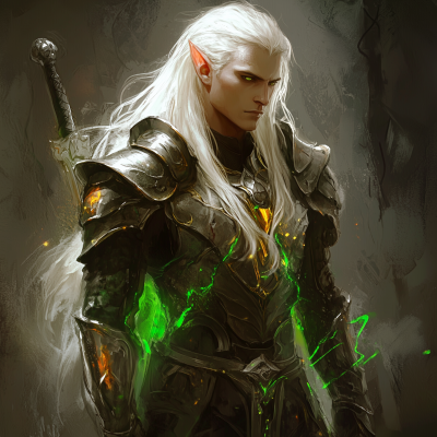 Fantasy Paladin Elf