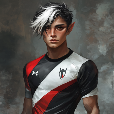 Fantasy Elf in Soccer Attire