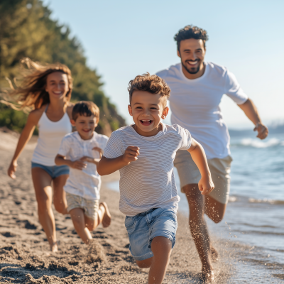 Family Fun at the Beach