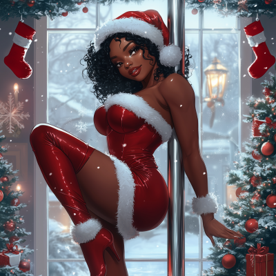 Festive Ms. Claus