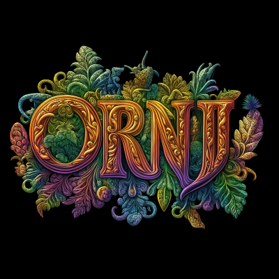 Psychedelic ORNJ Logo