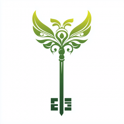 Two-Tone Vector Elf Logo