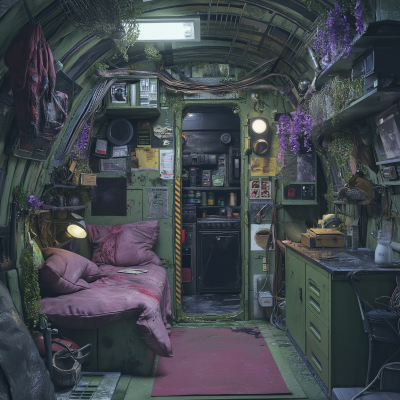 Small Living Quarters on an Alien Planet