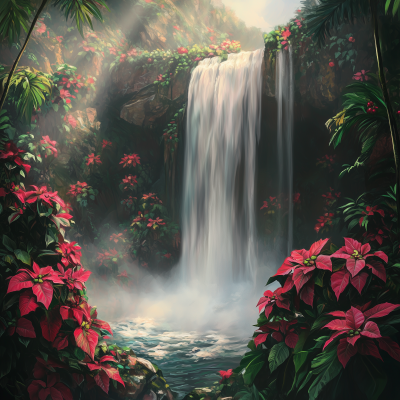 Rainforest Waterfall