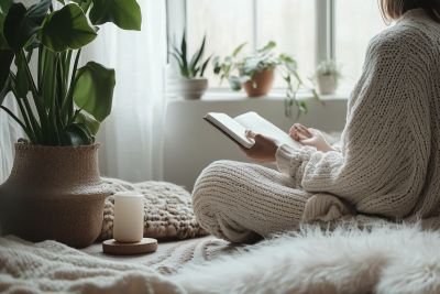 Mindfulness Meditation in a Serene Setting