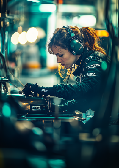 Jaguar Racing Engineer