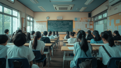 Taiwanese School Classroom