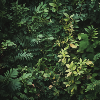 Lush Green Plants