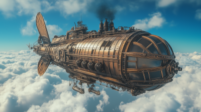 Steampunk Airship