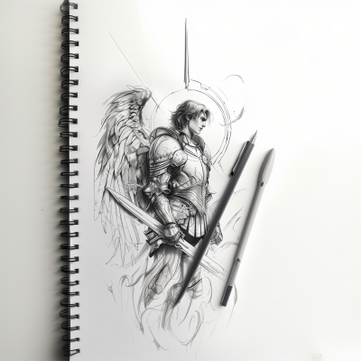 Guardian Angel Illustration