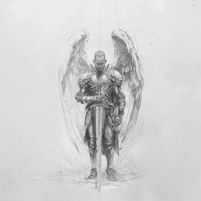 Guardian Angel Drawing