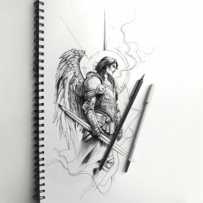 Guardian Angel Illustration