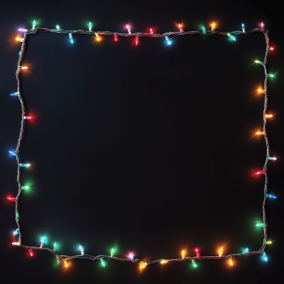 Glowing Christmas Lights