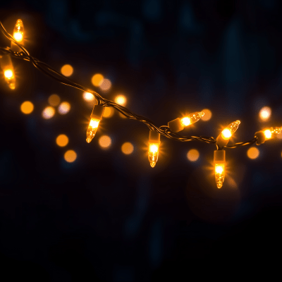 Abstract Christmas Lights