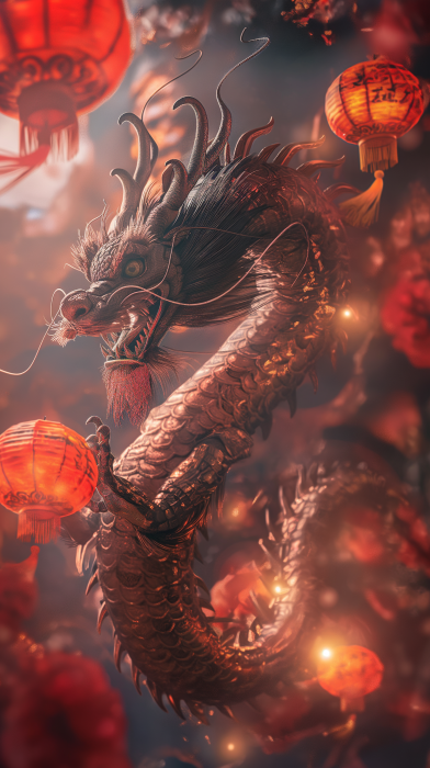 Chinese New Year Dragon Wallpaper