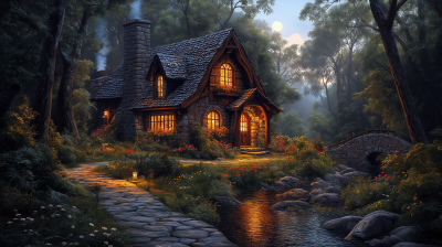 Enchanted Storybook Cabin