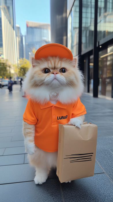 Persian Cat Delivery