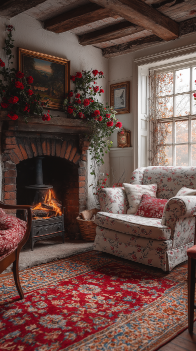 English Country Living Room