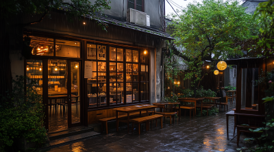 Cozy Café in Shanghai