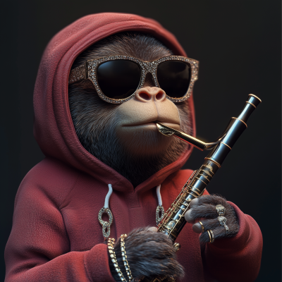 Diddy Kong Playing Recorder