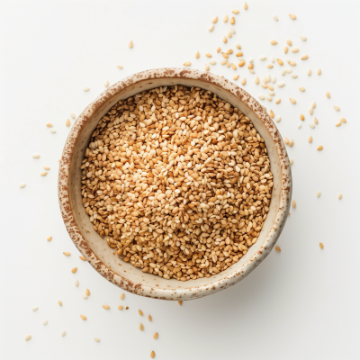 Small Bowl of Sesame Seeds