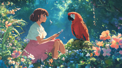 Ghibli Style Illustration