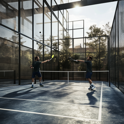 Padel Match Action