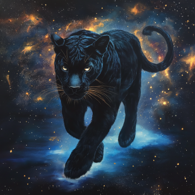 Celestial Black Jaguar