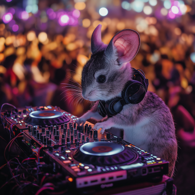 Chinchilla DJ Party