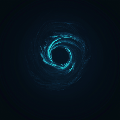 Dark Minimal Vortex Wallpaper