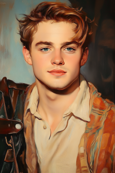 Young Adult Man Portrait