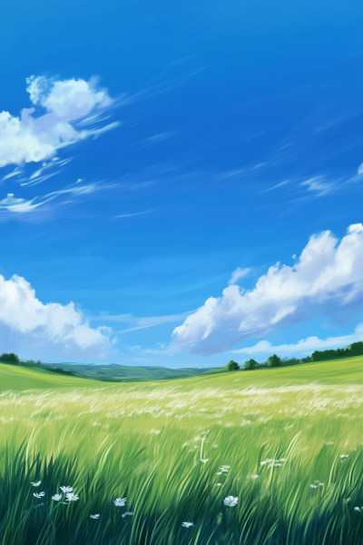 Sunny Day in the Meadow