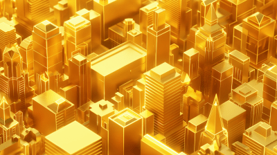 Golden Cityscape