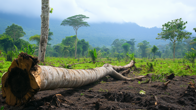 Congo Jungle Scene