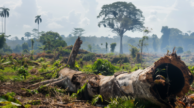 Congo Jungle Scene