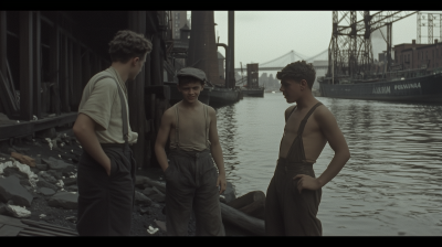 Bowery Boys by the Wharf