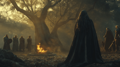 Mystical Forest Dawn