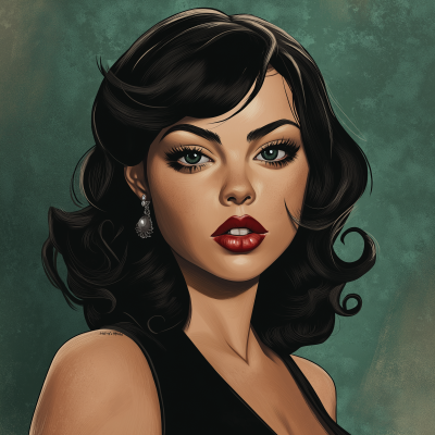 Femme Fatale Portrait