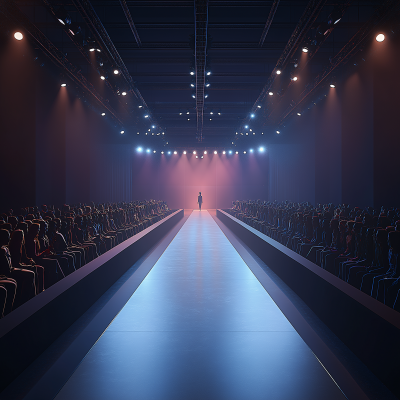 Empty Catwalk at Fashion Show