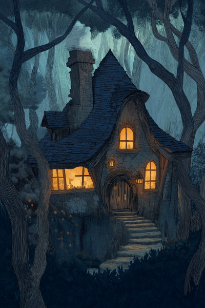 Spooky Witch Hut