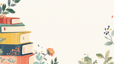 Stack of Books Illustration