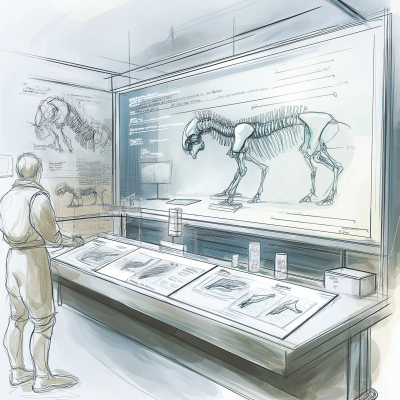 Exhibit Equipment Sketch