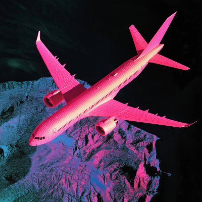 LIDAR Detection of Airplane