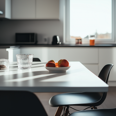 Bright Modern Kitchen Table