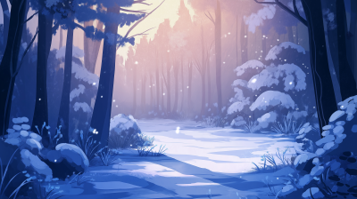Frosty Forest