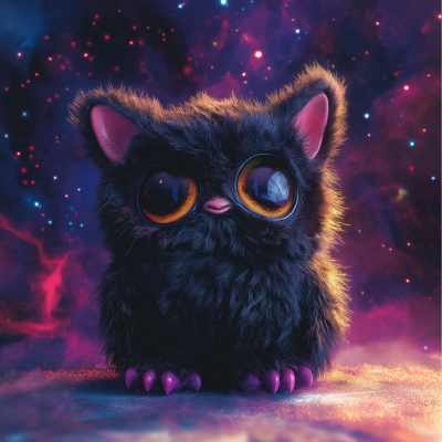 Gothic Space Furby