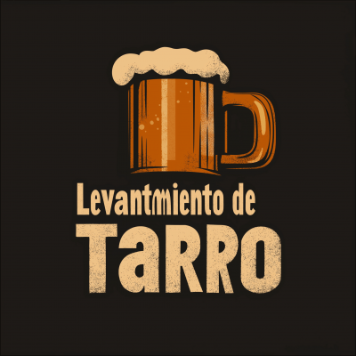 Levantamiento de Tarro Logo Design