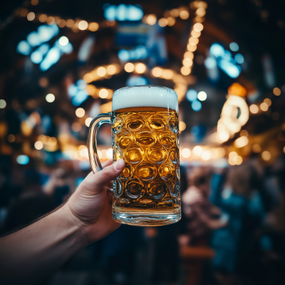 Celebration at Oktoberfest